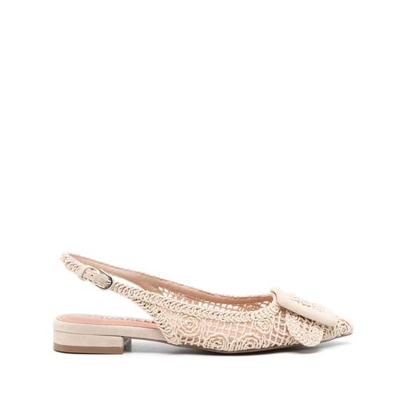 NEW BIBI LOU women dalila sandal in off white